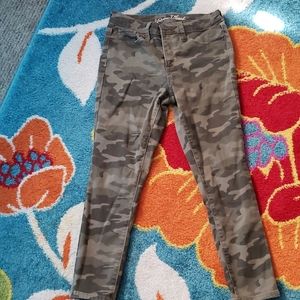 Camo Skinny Jeans